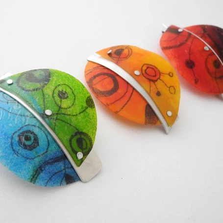 Inspired by Miro Brooches and Pendants