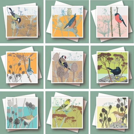 A selection from the Songbirds & Seedheads range